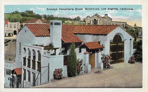 Rudolph Valentino, Home