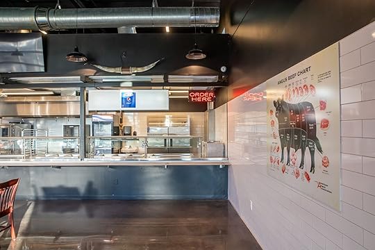 The counter where you order at Bringle's Smoking Oasis, where to eat the best bbq in Nashville