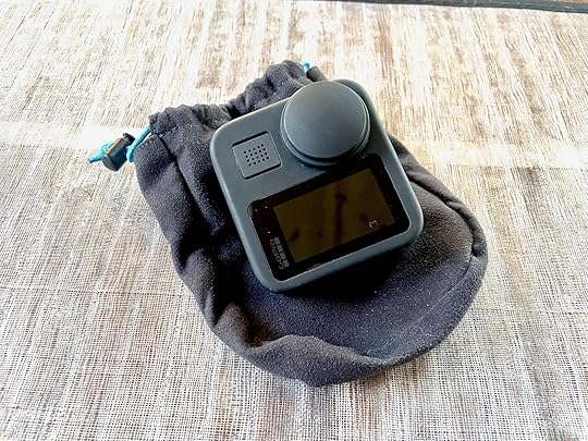 GoPro 360 MAX and carrying case