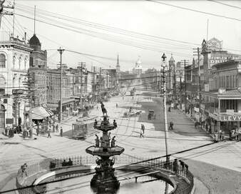 Dexter Avenue and the Capitol, Montgomery AL c.1906