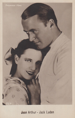 Jean Arthur and Jack Luden in Sins of the Fathers (1928)