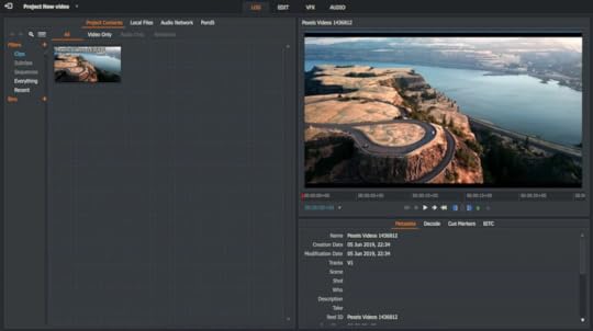 Lightworks software edit video