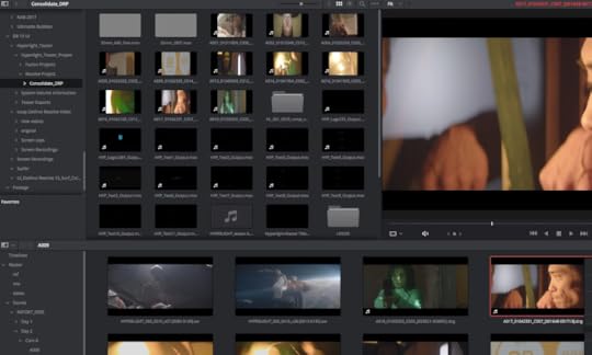 DaVinci Resolve software edit video