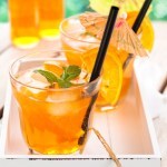Not just for summer - orange St. Germaine pitcher cocktails