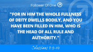 Direct Involvement with Jesus – Colossians 2:9-10