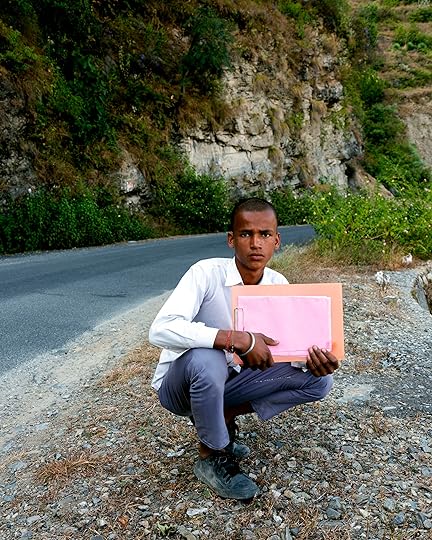 Ashish Shah, <em>Anoop walks approximately five kilometers to school every day, Pokhri village</em>, 2022″>		</div>		<div class=