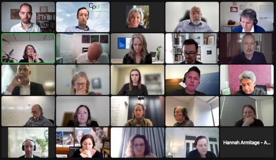 Zoom call screenshot - 2035 Climate Initiative