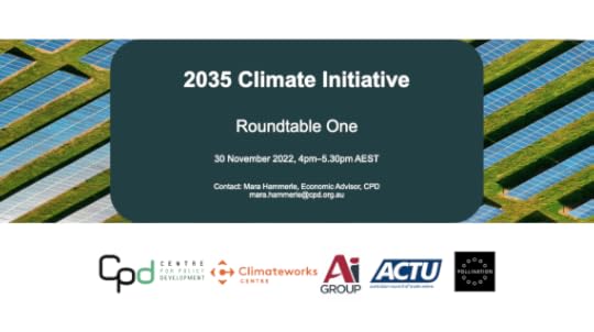 2035 Climate Initiative roundtable meeting pack November 2022