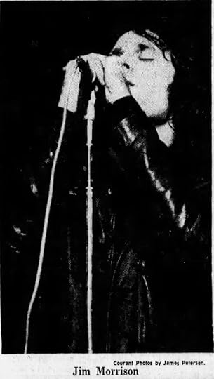 Jim Morrison, lead singer of the Doors