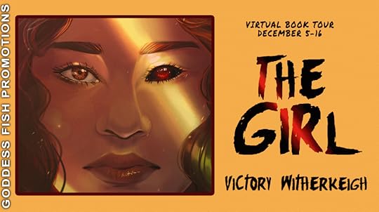 Goddess Fish book tour banner for The Girl
