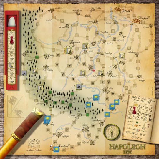 Game map at the end of Turn 1