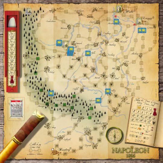 Game map at end of game.