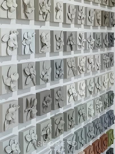 SegretoChalks Plaster Flowers