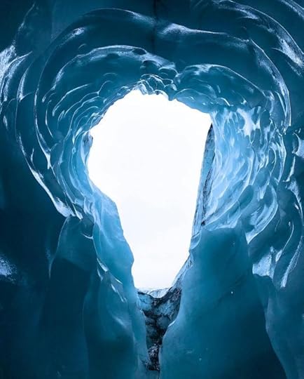 IcelandFrom Below an Icy Hole by Alex Qian