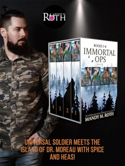 The Immortal Ops Books 1-4 eBook Box Set ad grahpic