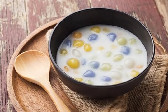 เมนูขนมไทยลำดับที่ 1 บัวลอยไข่หวาน