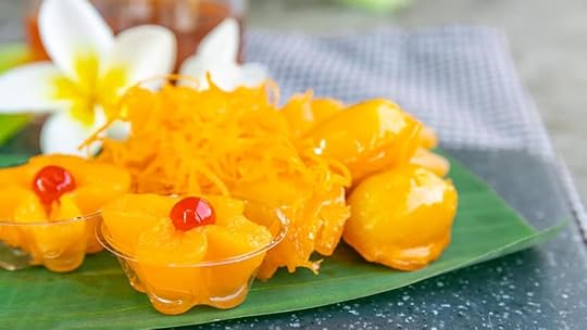 เมนูขนมไทยลำดับที่ 5 ขนมทองหยิบ