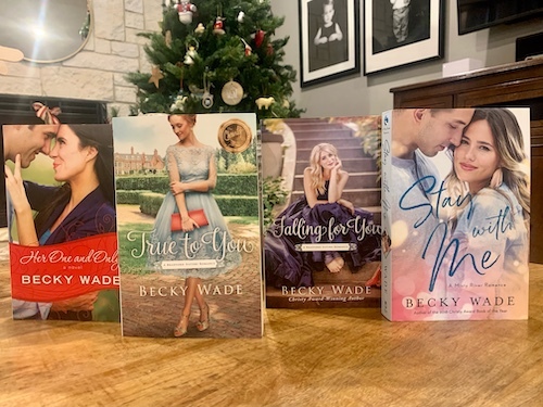 Christy Award winning books by Becky Wade