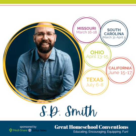 GHC Dates for S. D. Smith Book Tour