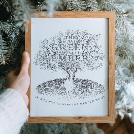 mended wood printable