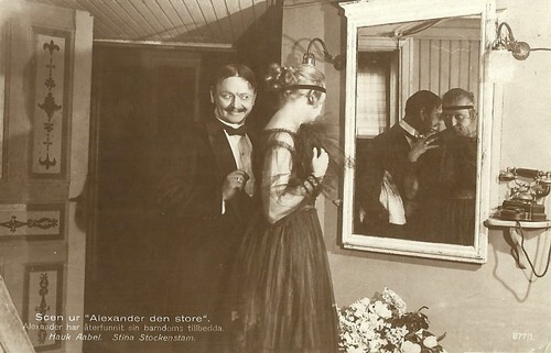 Hauk Aabel and Stina Stockenstam in Alexander den Store (1917)