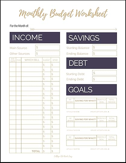 Budgeting Worksheets Adults Budgeting Worksheets