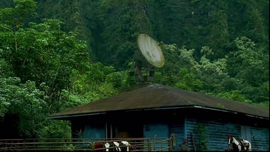 The Flame Station satellite dish