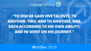 On Screwing Up – Matthew 25:15