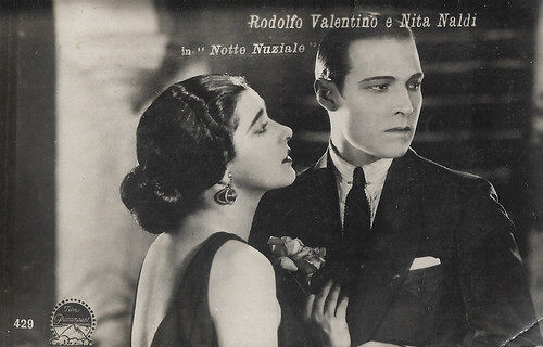 Rudolph Valentino and Nita Naldi in A Sainted Devil