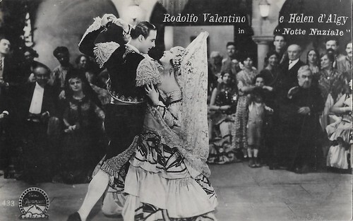 Rudolph Valentino and Helena d'Algy in A Sainted Devil (1924)