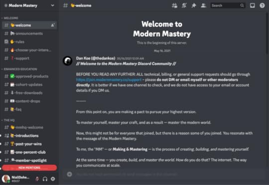 modern mastery review discord community