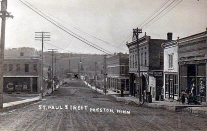 St. Paul St., Preston, Minnesota c.1909