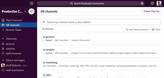 productize and scale review private slack community