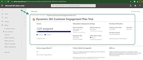 How to extend Dynamics 365 Online Trial Version?