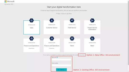 How to create Microsoft Dynamics 365 CE Online 30 Days Trial.