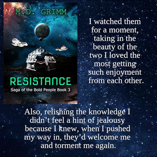 Resistance meme - M.D. Grimm