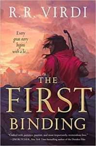 Cover for The First Binding by R. R. Virdi