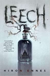 Cover for Leech by Hiron Ennes