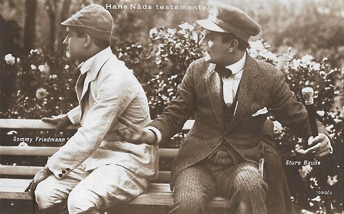 Semmy Friedmann and Sture Baude in Hans Nåds testamente