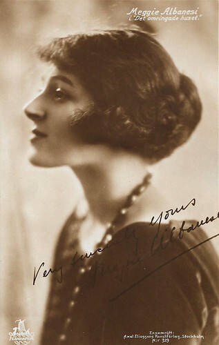 Meggie Albanesi in Det omringade huset (1922)
