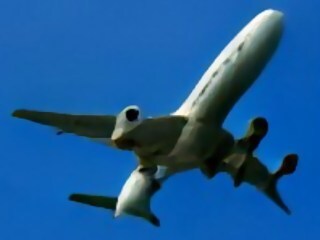 AI Generated Image of an Aeroplane