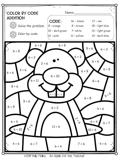 Math Fact Coloring – Coloring Squared