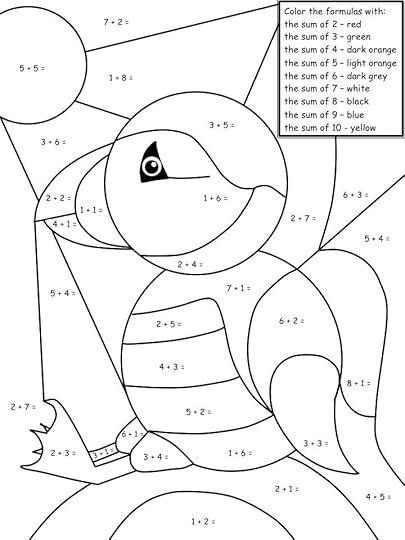 Multiplication Color By Number