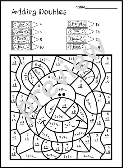 10 Free Subtraction Color By Number Worksheets: Easy Print!