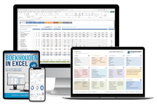 Boekhouden in Excel 9.0 - update met 2 extra banken