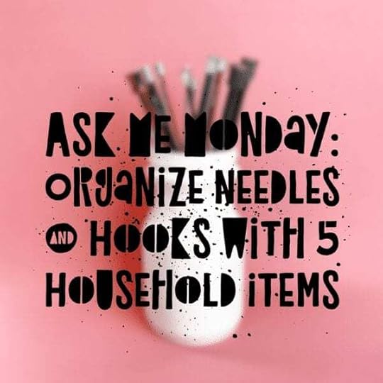 Organize Knitting Needles & Crochet Hooks with 5 Household Items