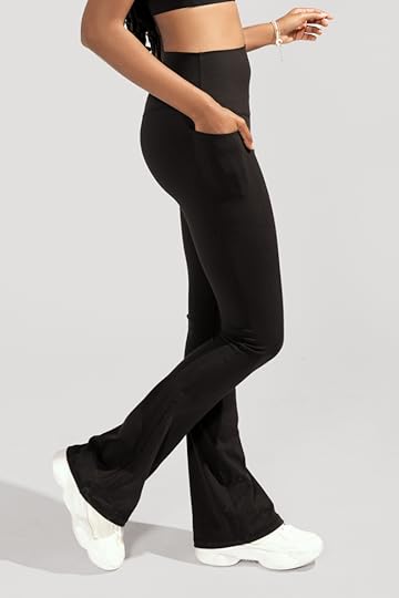popflex supersculpt flared legging with pockets
