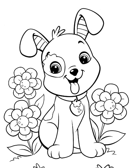 Top 30 Free Printable Puppy Coloring Pages Online