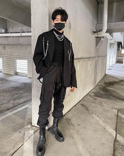 JJang E on Instagram: “Parking lot be poppin'” | Korean street fashion men, E boy aesthetic outfit, Mens outfits