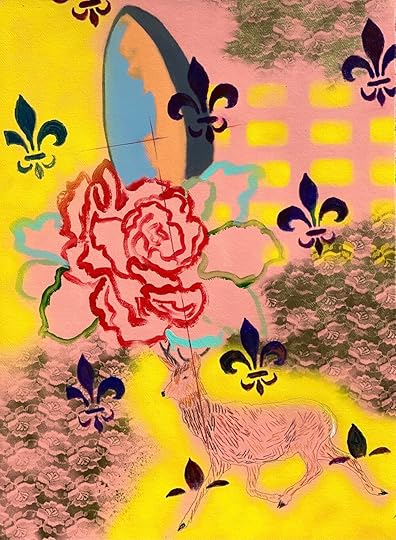 Leaving the Children Behind 2021 acrylic house gouache spray pencil colored pencil crayon on paper.jpg